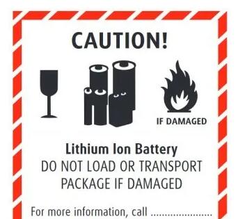 鋰<a href='http://m.westfieldfloors.com' title='電池運(yùn)輸' >電池運(yùn)輸</a>包裝標(biāo)簽